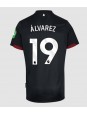 West Ham United Edson Alvarez #19 Venkovní Dres 2024-25 Krátký Rukáv